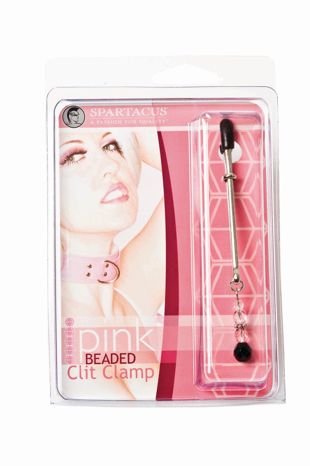 Tweezer Clit Clamp W-pink Beads