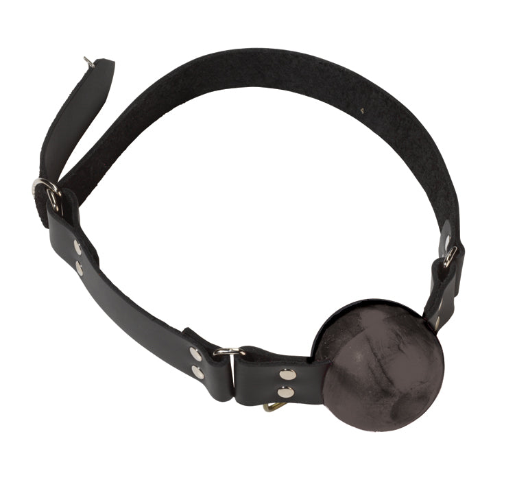 2in Black Ball Gag W-d Rings