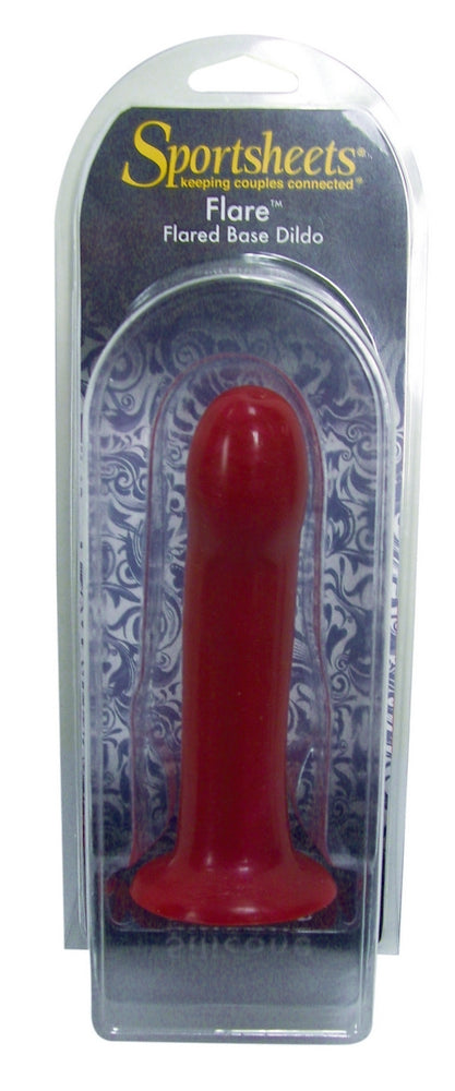 Sedeux Inflarein Silicone Dildo Red Pearl
