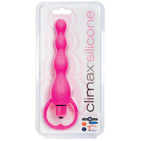 Climax Silicone Vibrating Bum Beads Pink
