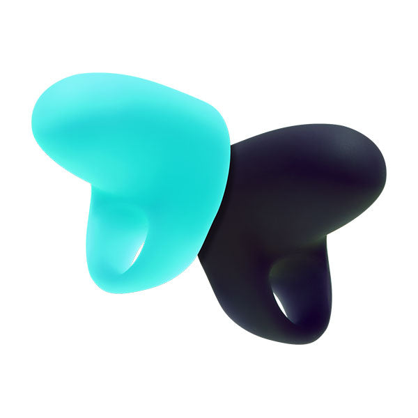 Vedo Ayu Mini Finger Vibe Set Tease Me Turquoise & Black