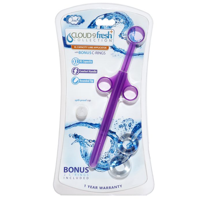 Cloud 9 Fresh + Premium Xl Lube Applicator W-2 Bonus C-rings