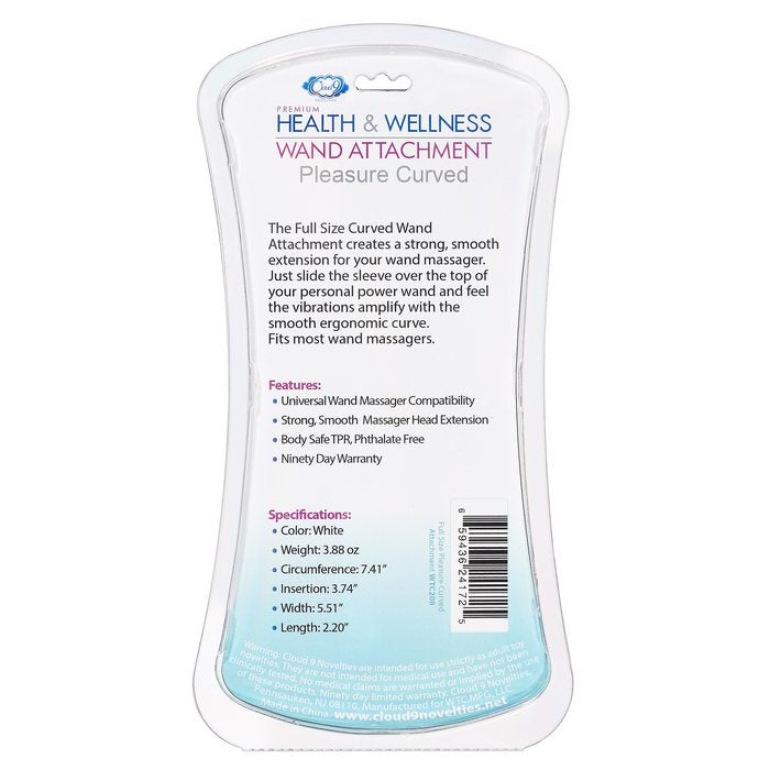 Cloud 9 Full Size Curved Wand Attachment