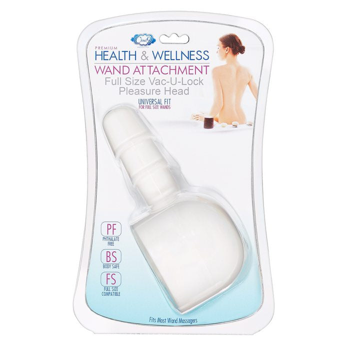 Cloud 9 Full Size Vac-u-lock Pleasure Head Wand Attachment