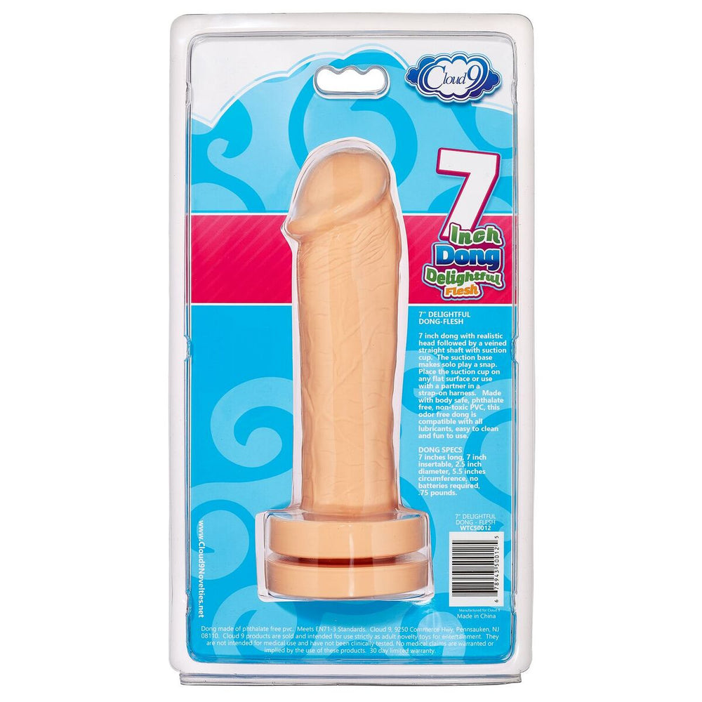 Cloud 9 Delightful Dong 7in Flesh