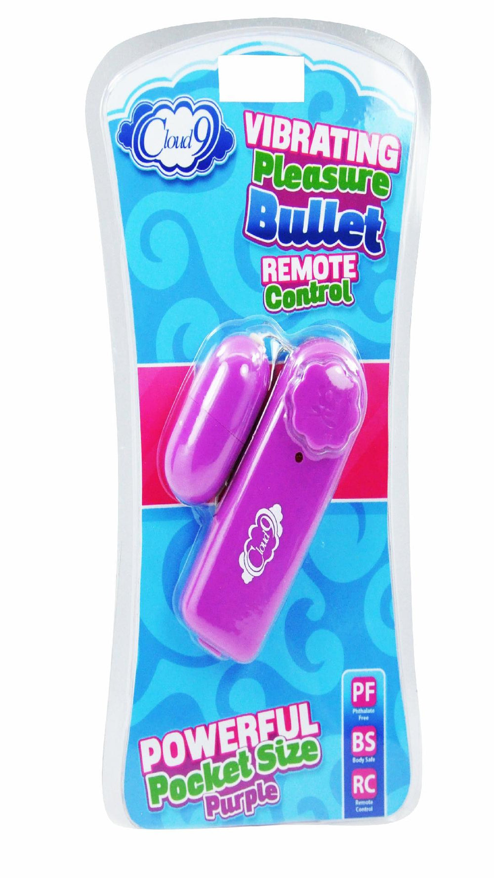 Cloud 9 Vibrating Bullet Pink W-remote