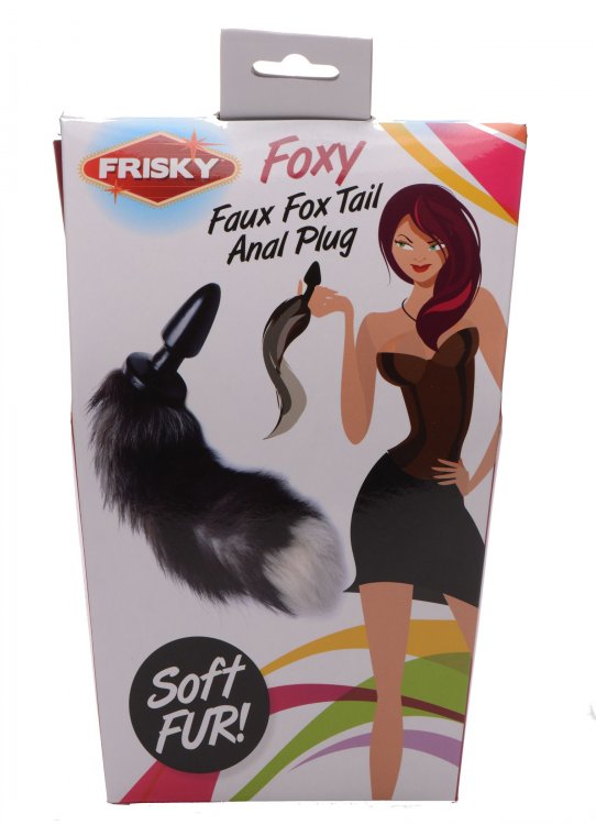 Tailz Grey Fox Tail Anal Plug