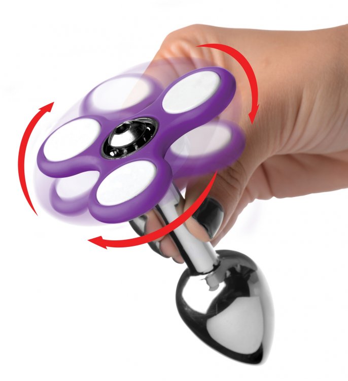 Ass-spinner Fidget Spinner Anal Plug