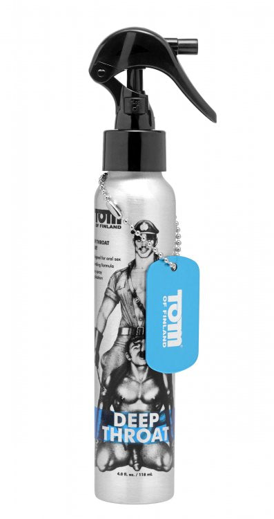 Tom Of Finland Deep Throat Spray 4 Oz
